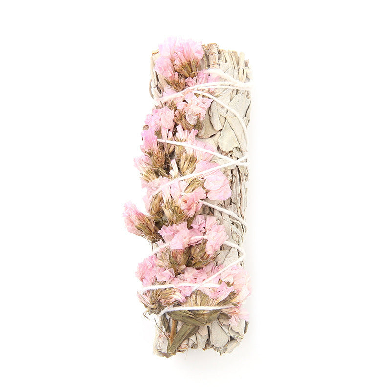 White Sage W Red Rose Petal Aromatherapy