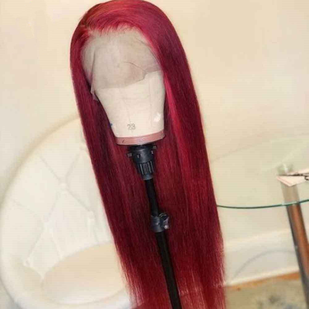 Burgundy/Red Lace Front Wigs