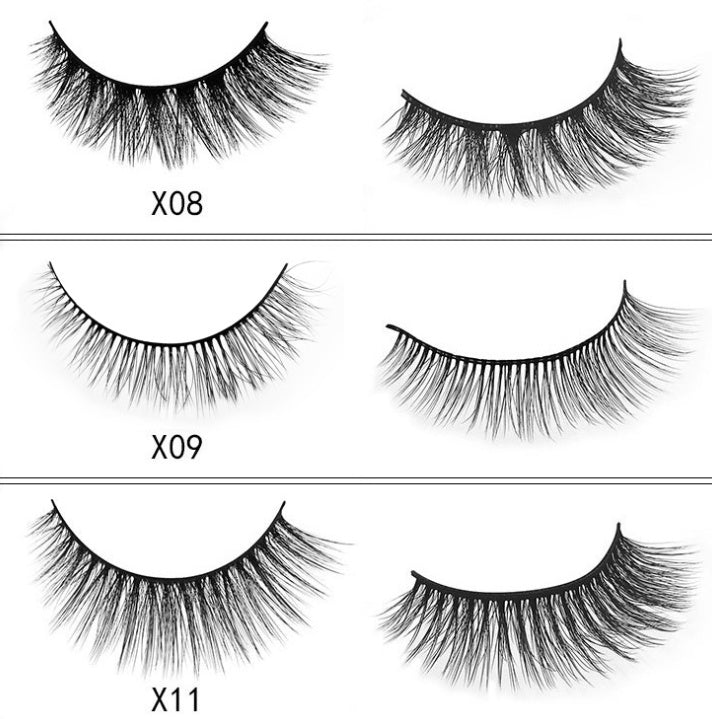 3D Mink Eyelashes 3 pairs