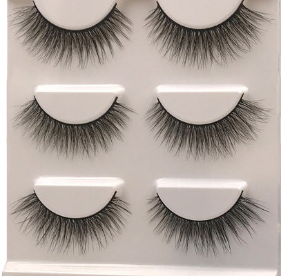 3Pairs Natural Long Eyelashes