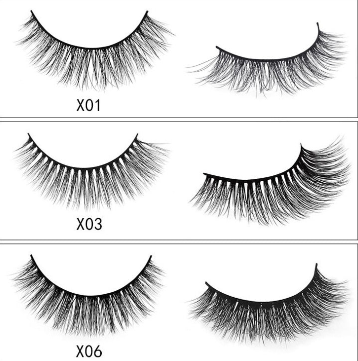 3D Mink Eyelashes 3 pairs