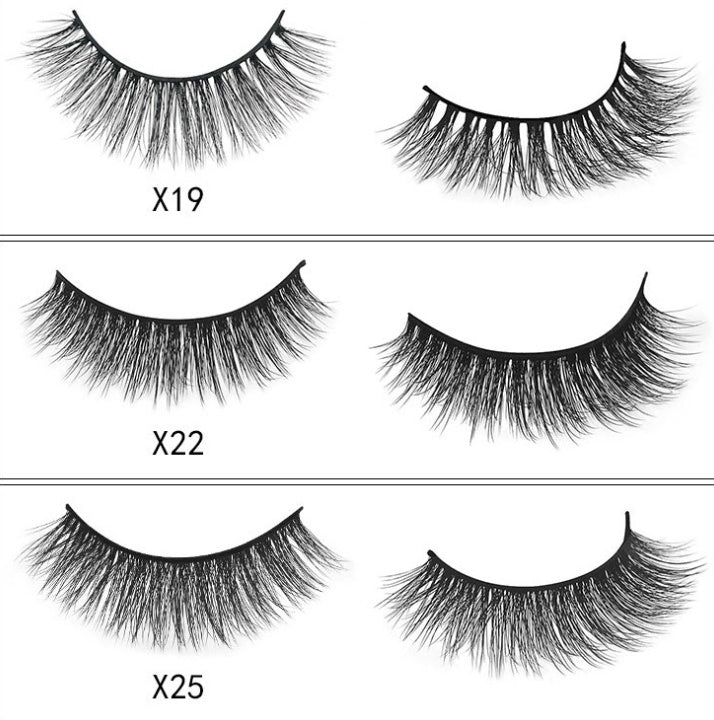 3D Mink Eyelashes 3 pairs