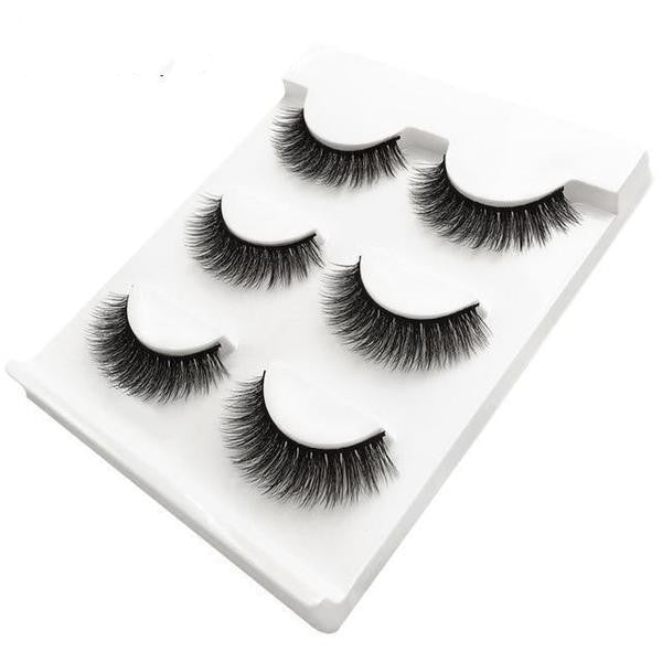 3D Mink Eyelashes 3 pairs