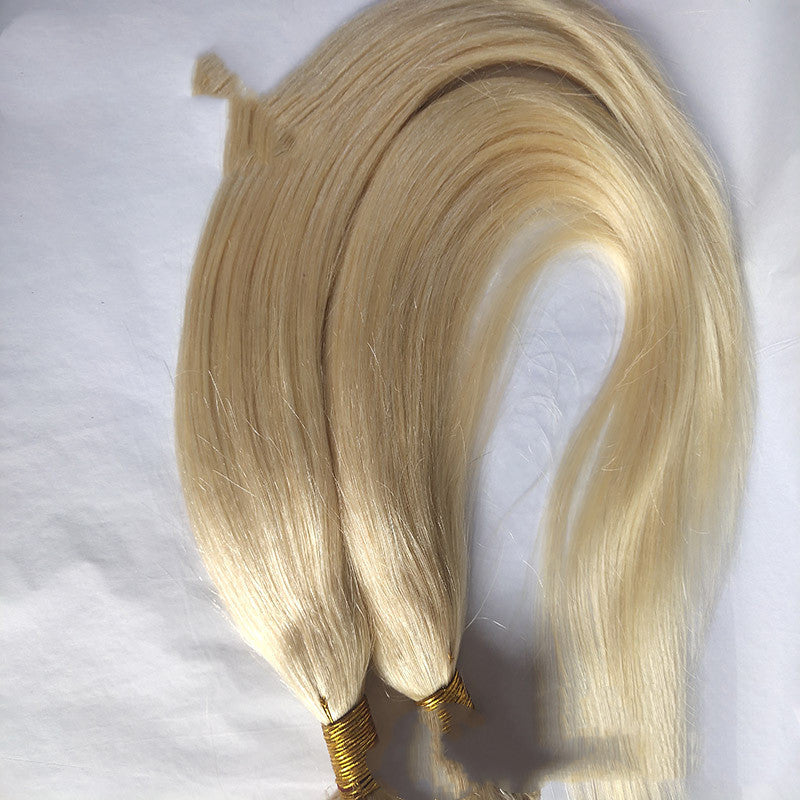 Straight Blonde Xu Chang Wig-Bundles