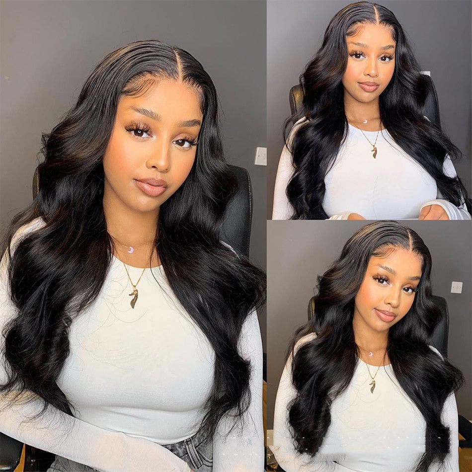 Body Wave Med Long Lace Front Wigs