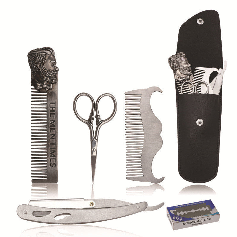 Stainless Steel Beard Template Comb