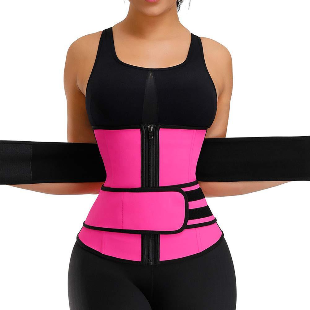 Double Belt Steel Bone Corset Waist Trainer