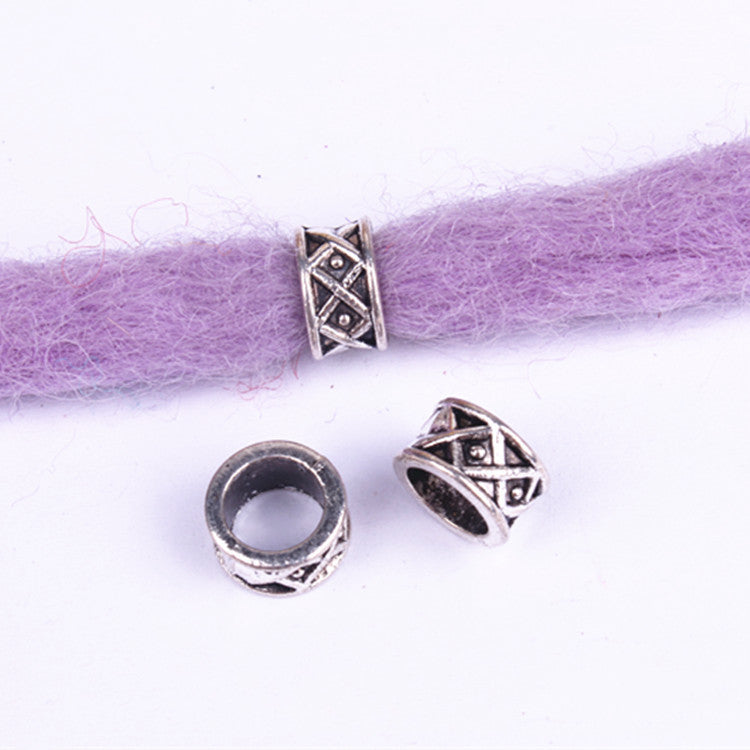 Wig Retro Alloy Beads