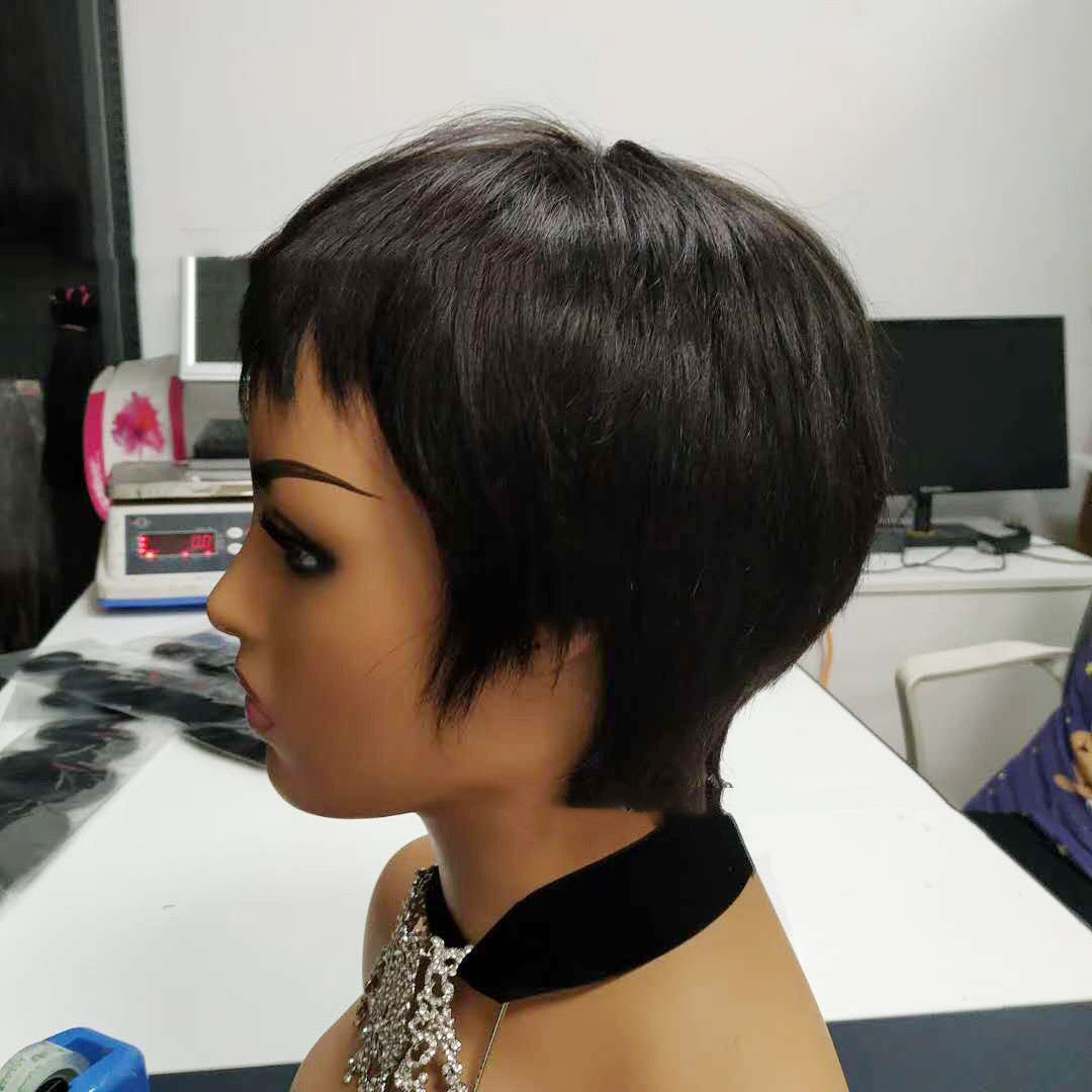 Human Hair Short Wig