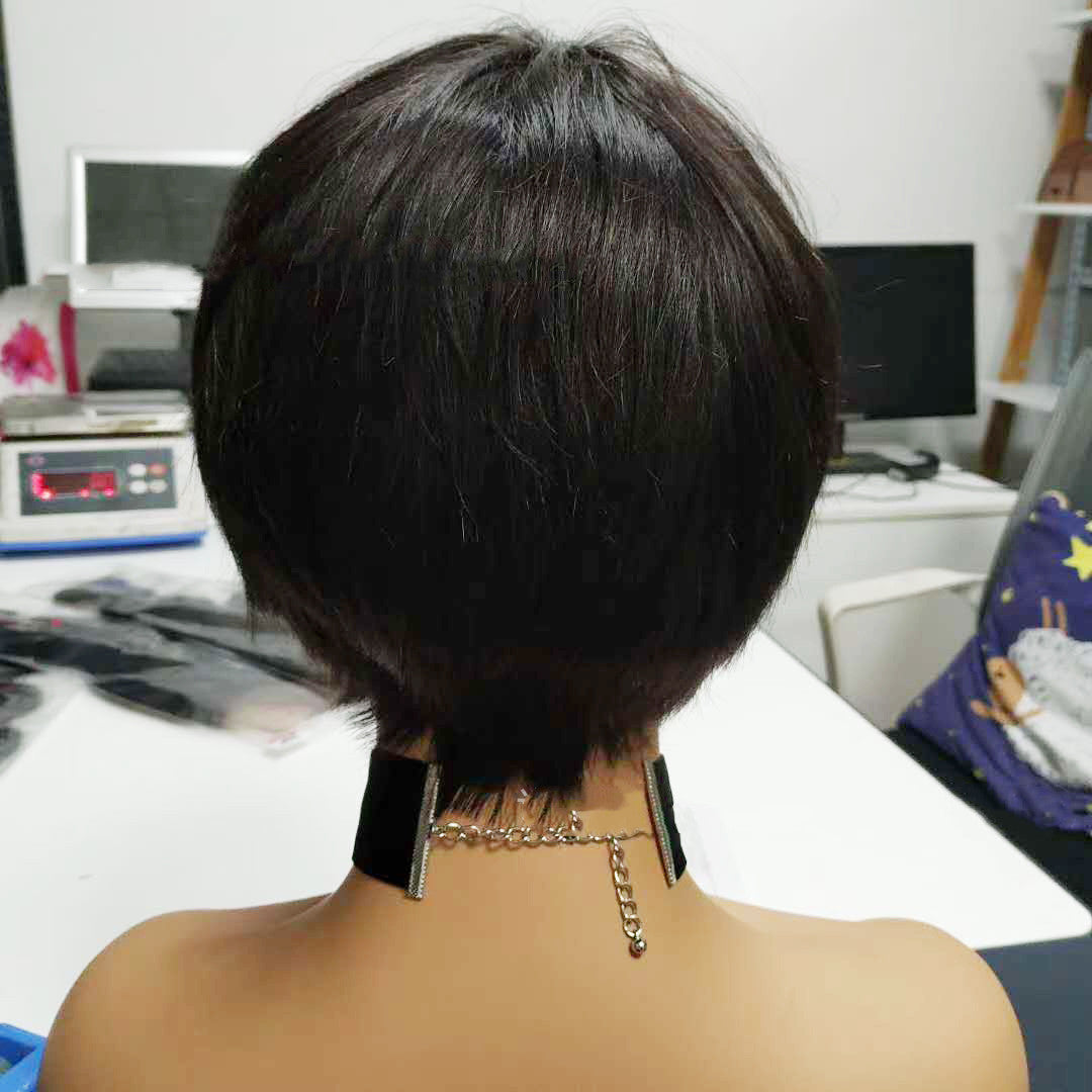 Human Hair Short Wig