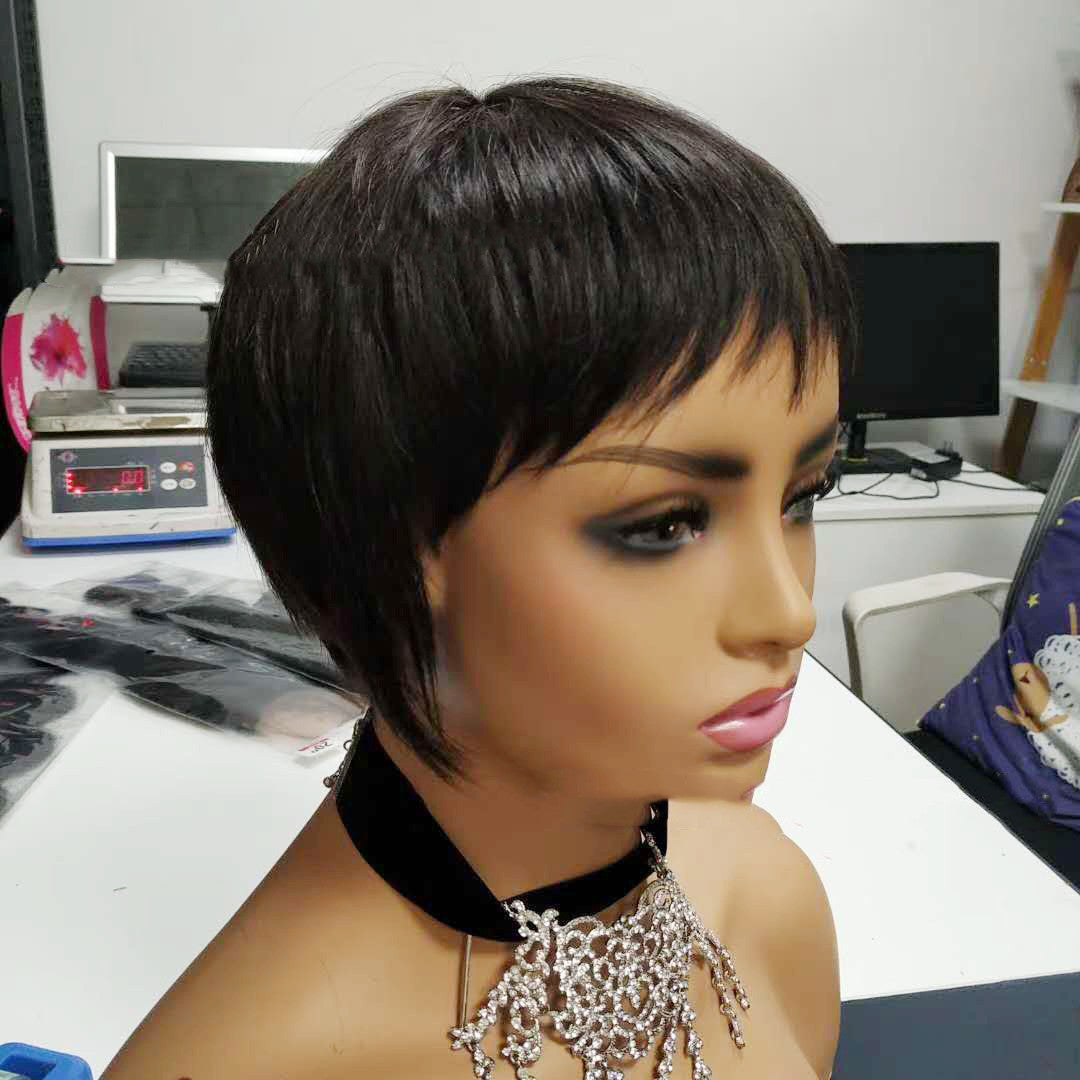 Human Hair Short Wig