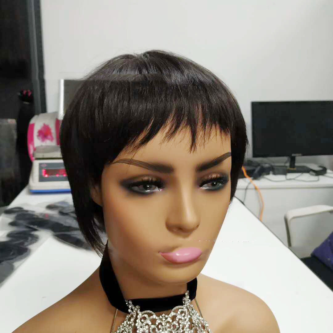 Human Hair Short Wig