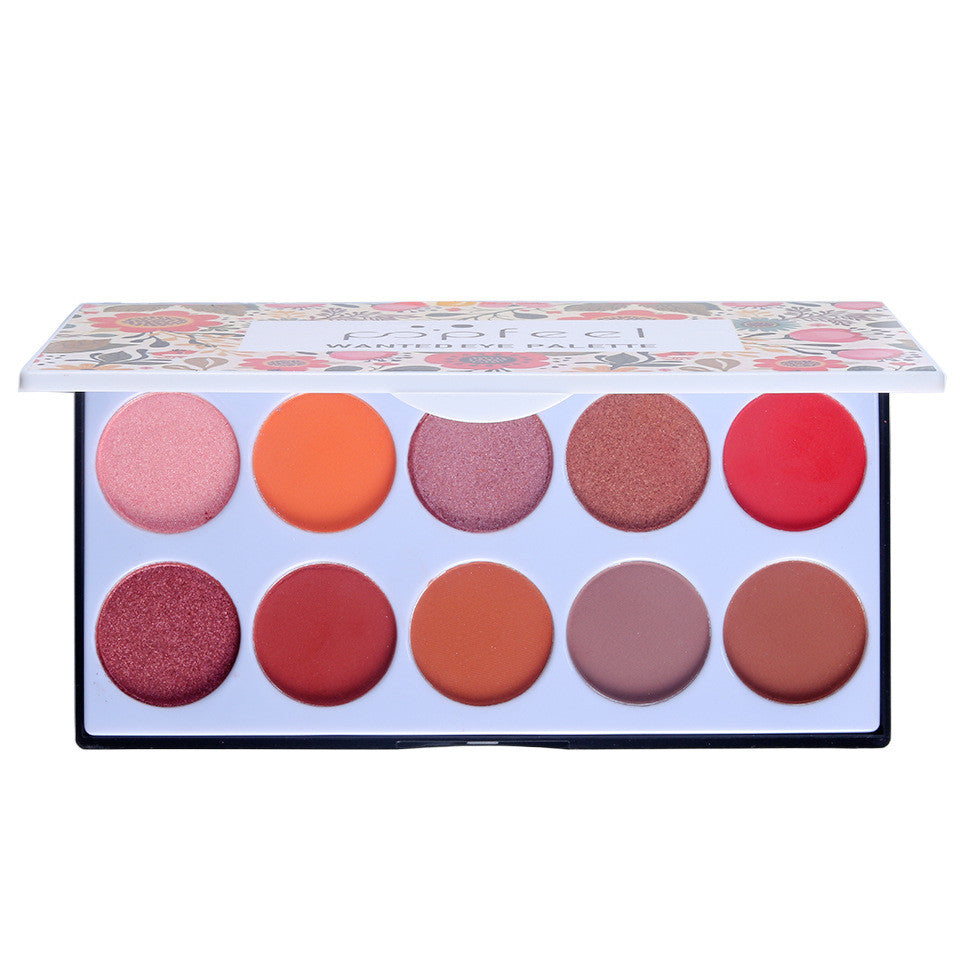 Matte waterproof natural eyeshadow set