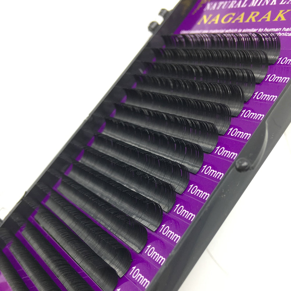 Faux Mink Individual Eyelash Lashes 16Rows