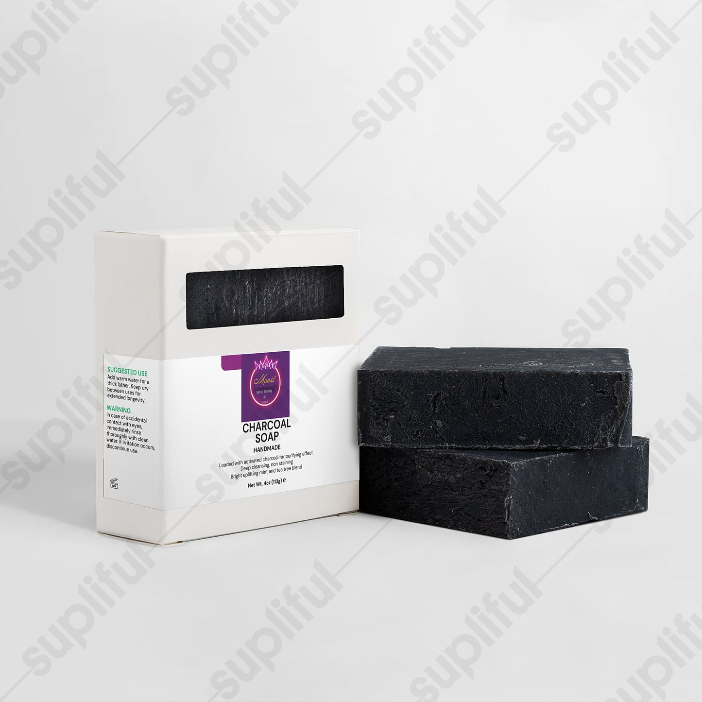 Monèt Charcoal Soap