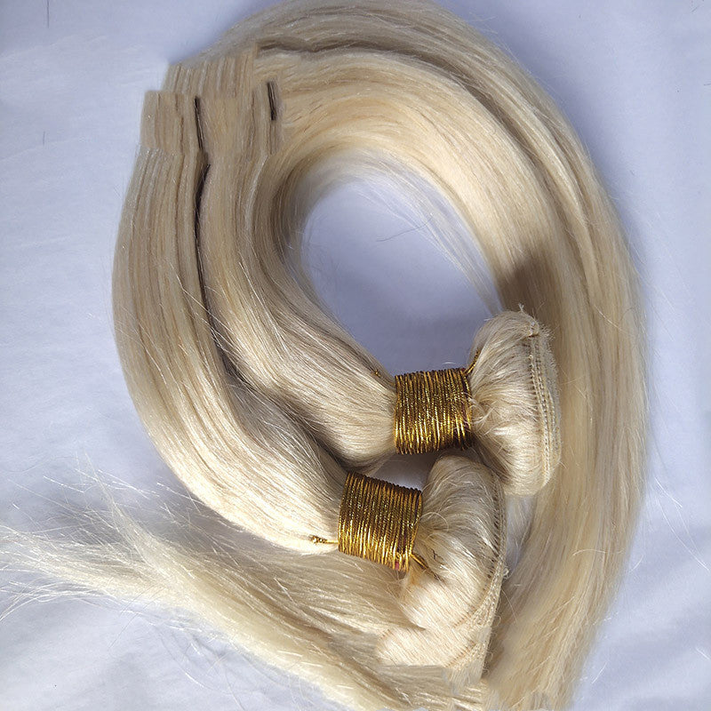 Straight Blonde Xu Chang Wig-Bundles