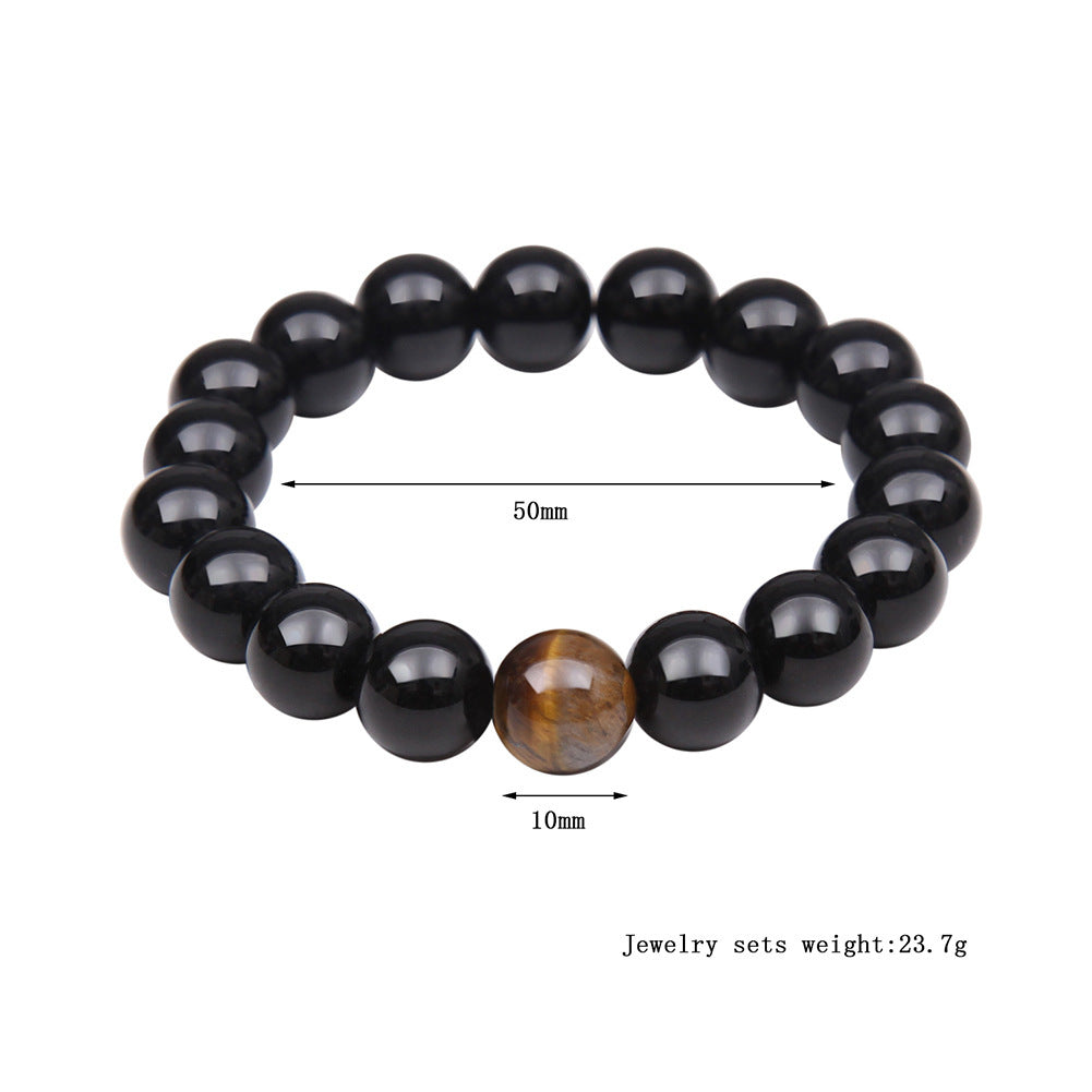 Natural Tiger Eye Stone Bracelet