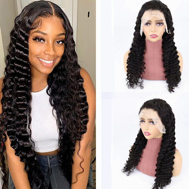 Deep Wave Lace Front Wig