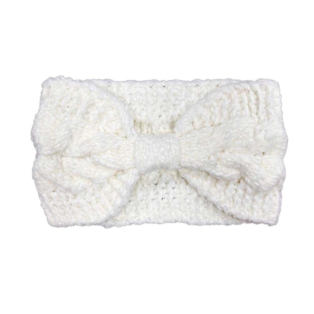 Twist Bow Knitted Hair Band