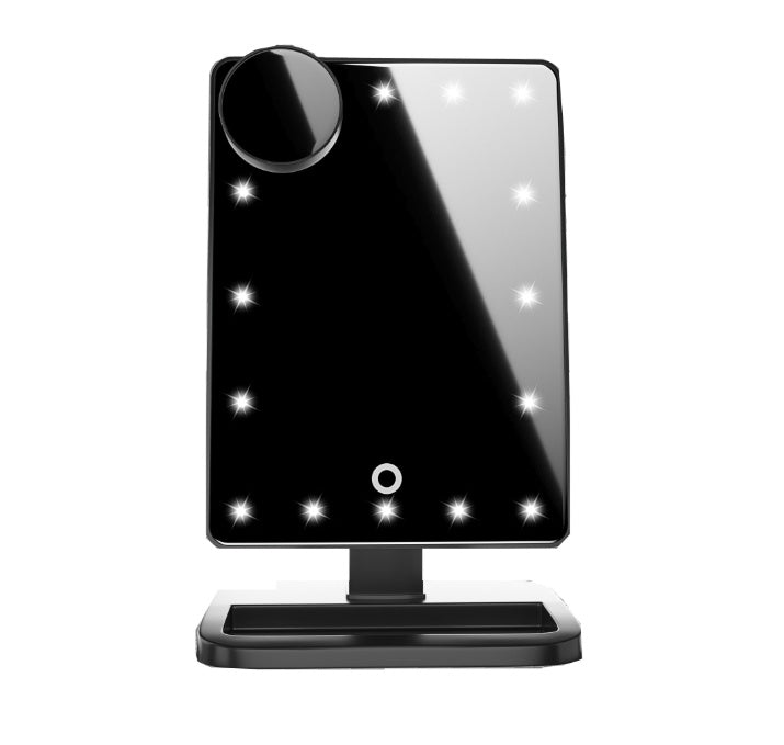 Touch Screen Makeup Mirror,20 LED Light Bluetooth