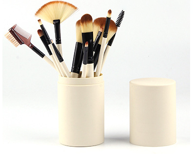 12Pc Makeup brush set