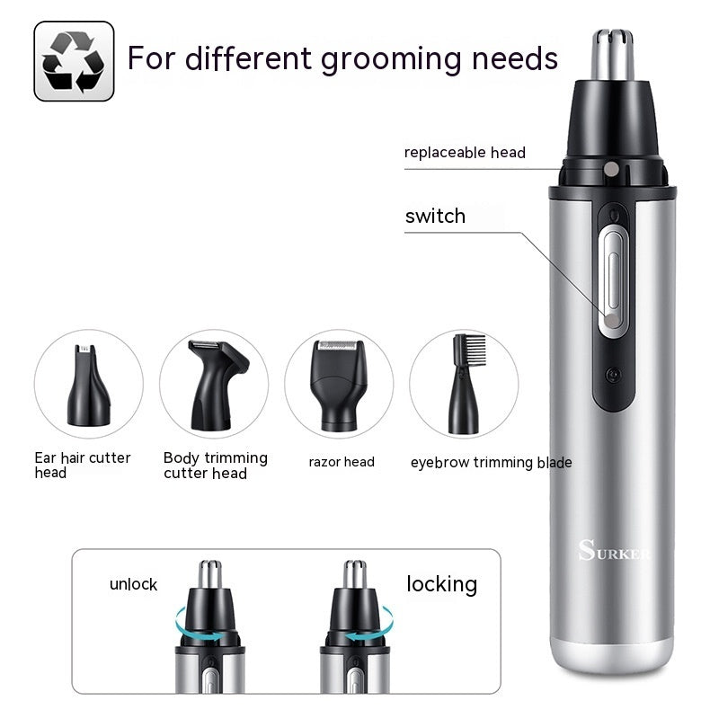 5N1 Multi Portable Nose Ear Hair Trimmer