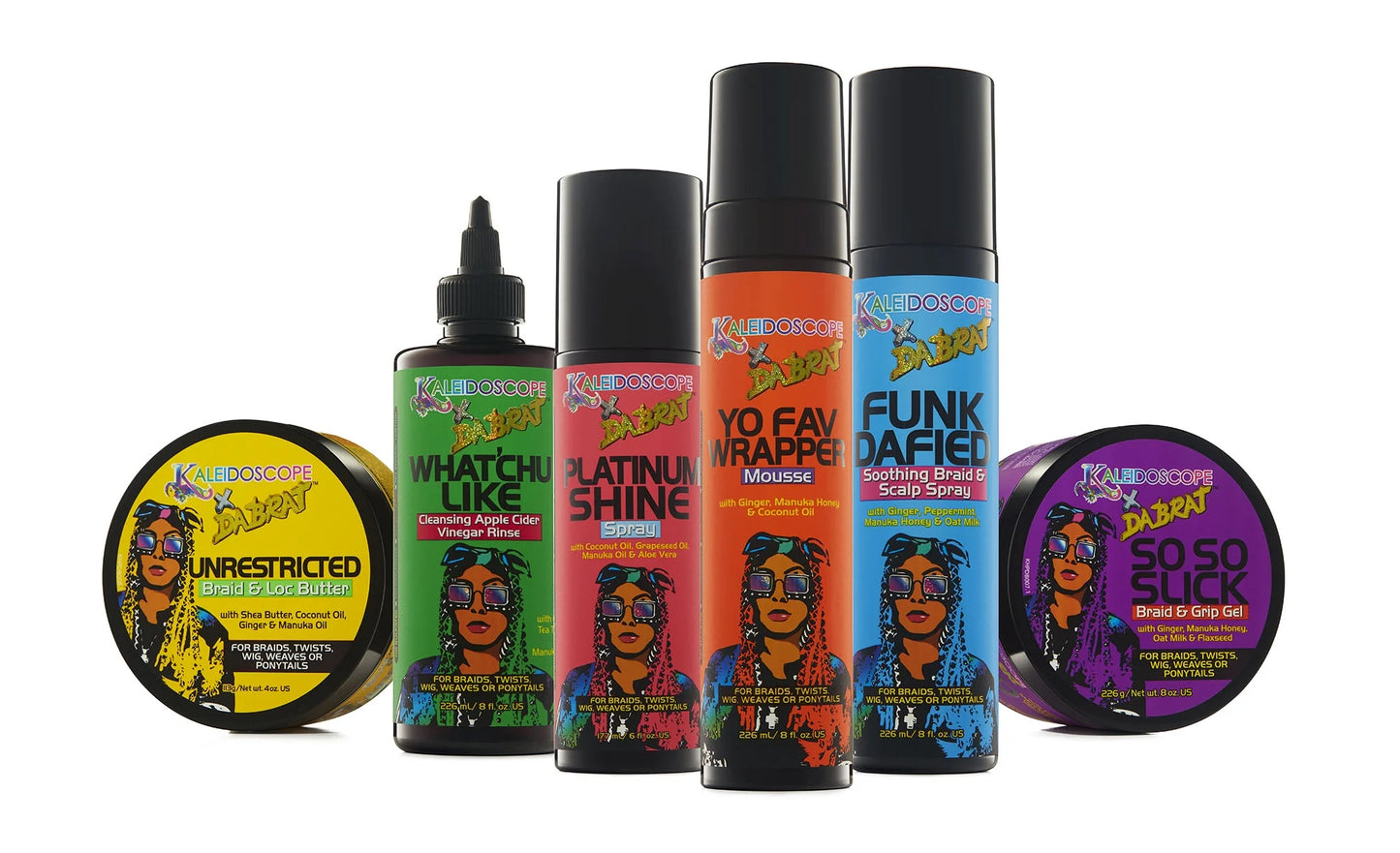 X Da Brat so so Slick Braid & Grip Gel, 8Oz.