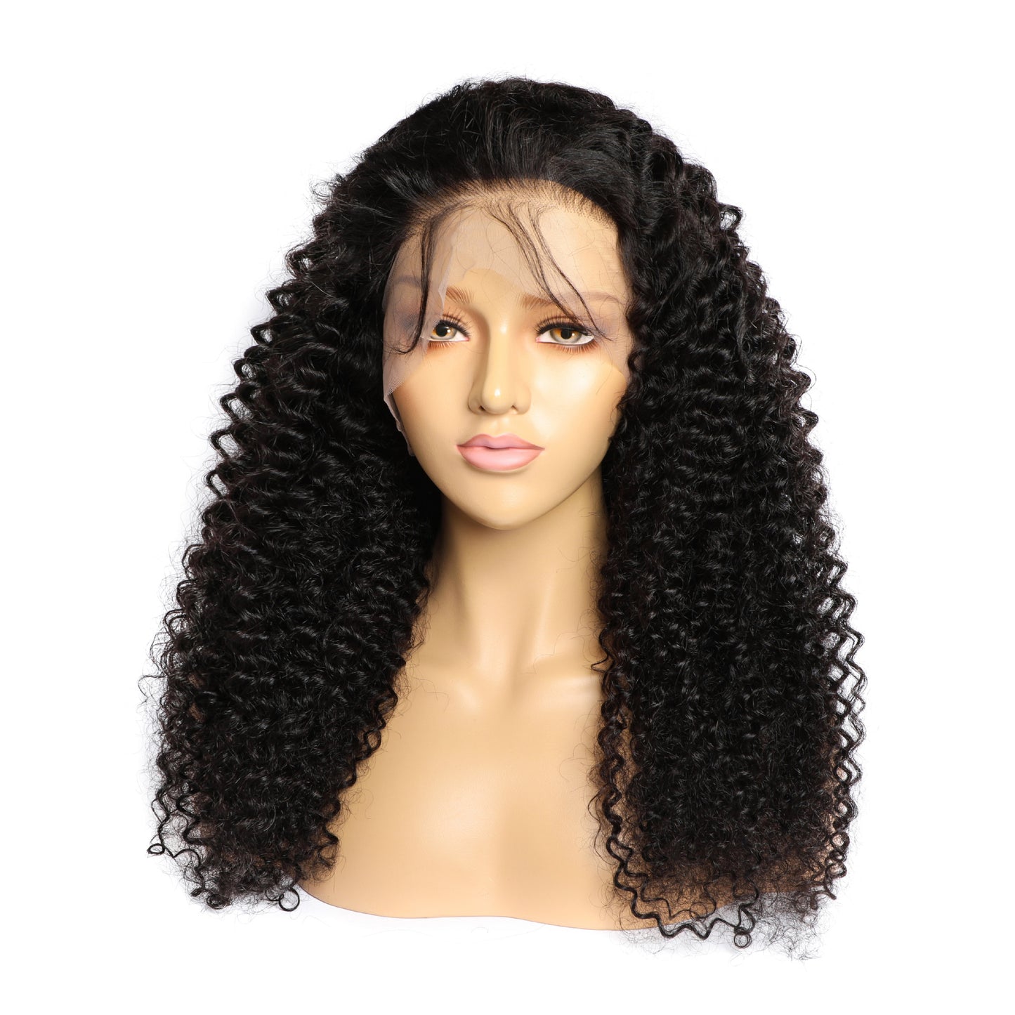 Curly Human Lace wig