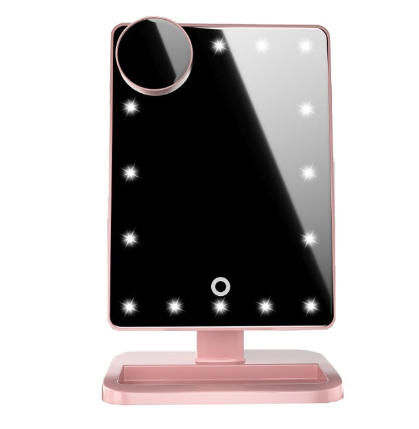 Touch Screen Makeup Mirror,20 LED Light Bluetooth