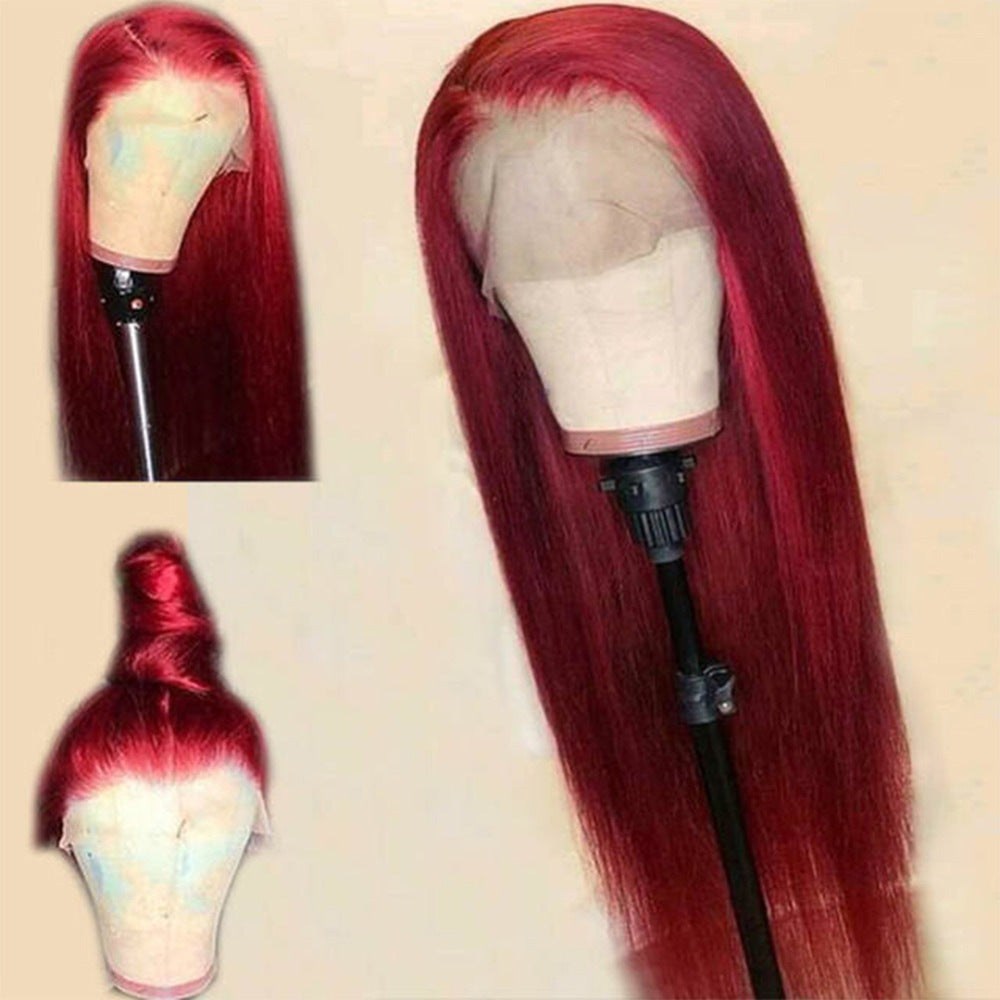 Burgundy/Red Lace Front Wigs