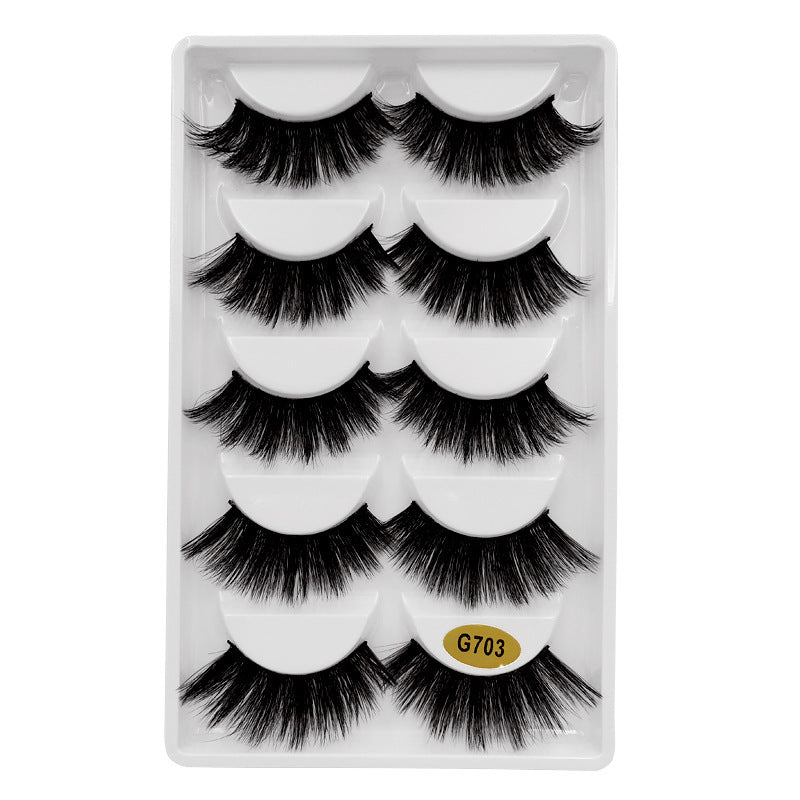 5 Pairs 3D Mink Eyelashes