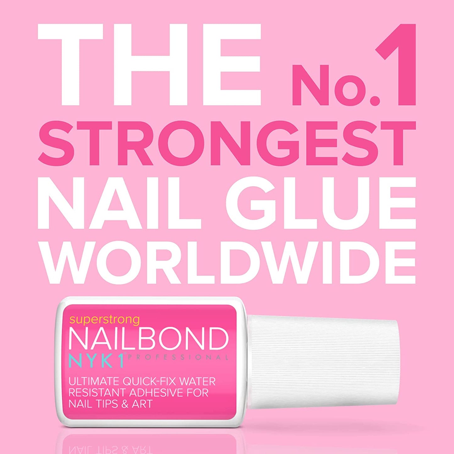 Super Strong Nail Glue for Nail Tips, Acrylic Nails and Press on Nails (8Ml) NYK