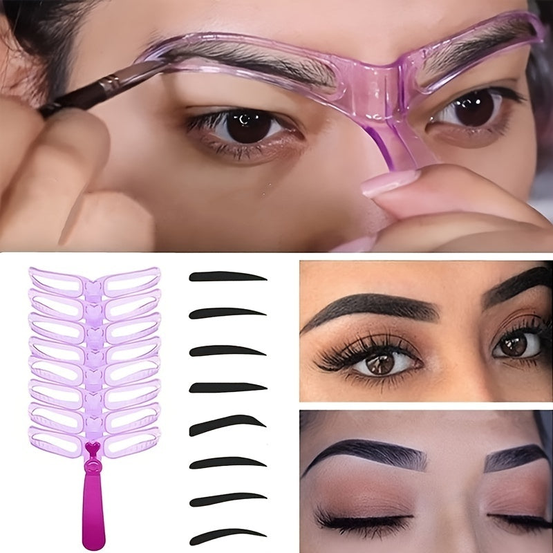 Eyebrow Stencils 8pcs