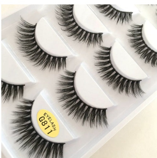 5Pairs 3D Thick Mink Eyelashes