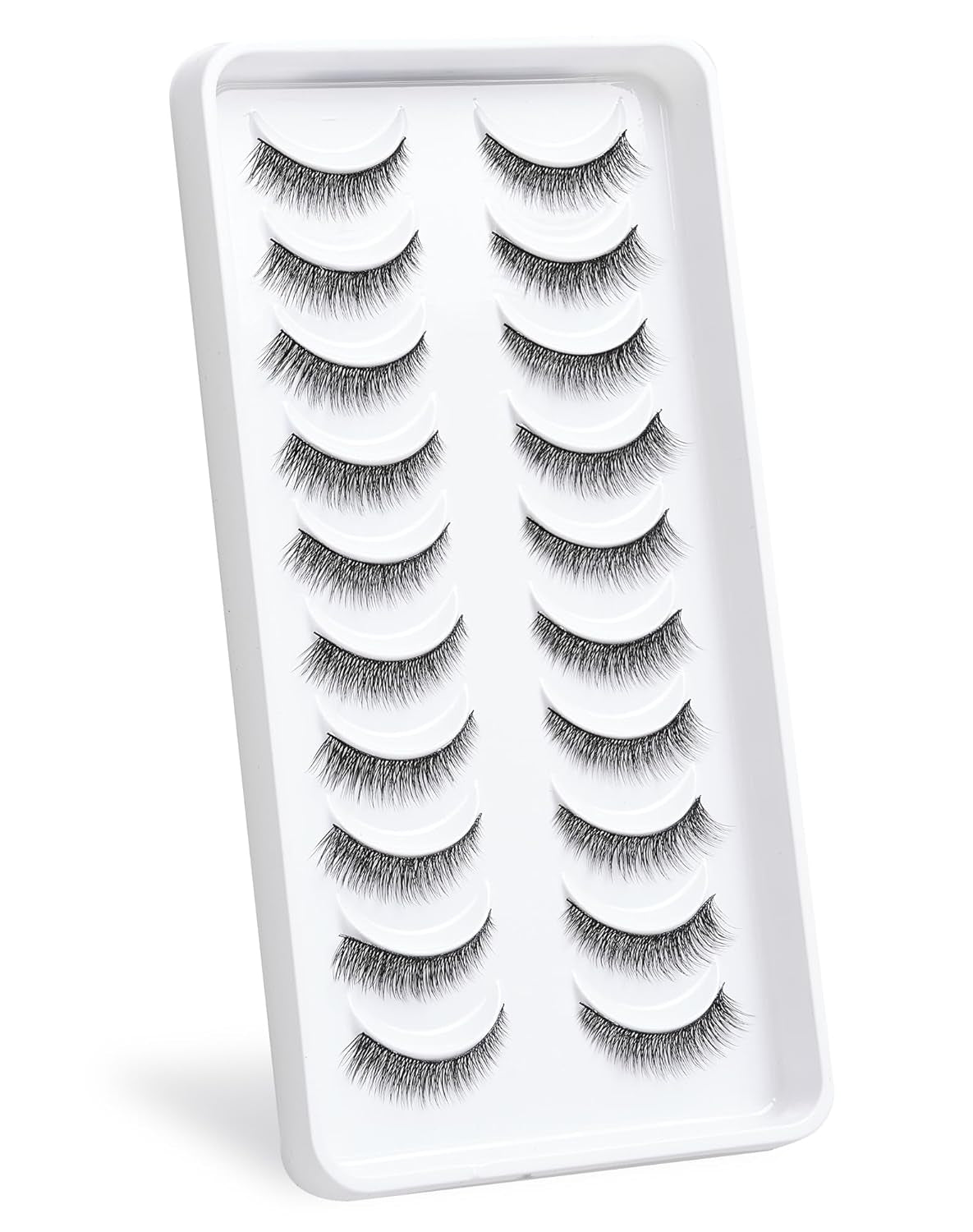 Natural Small Short Eyelashes 10 Pairs