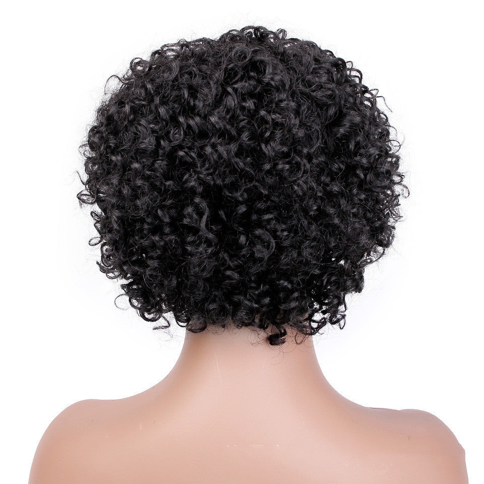 Short Curly Headgear