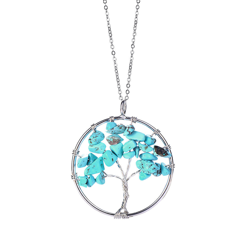 Hand Winding Tree Of Life Pendant