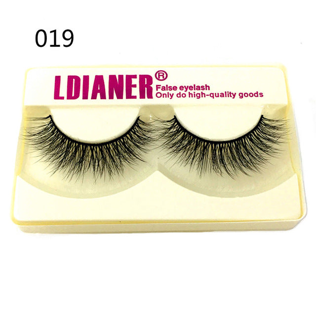 Mink Eyelashes 25mm Wispy Fluffy