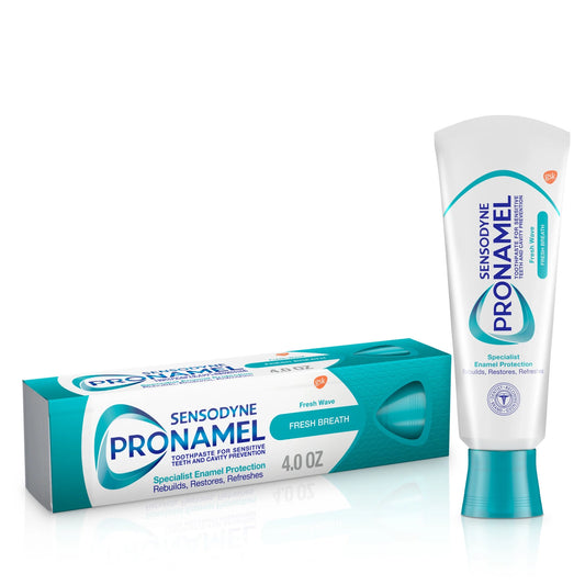 Fresh Breath Enamel Toothpaste for Sensitive Teeth 