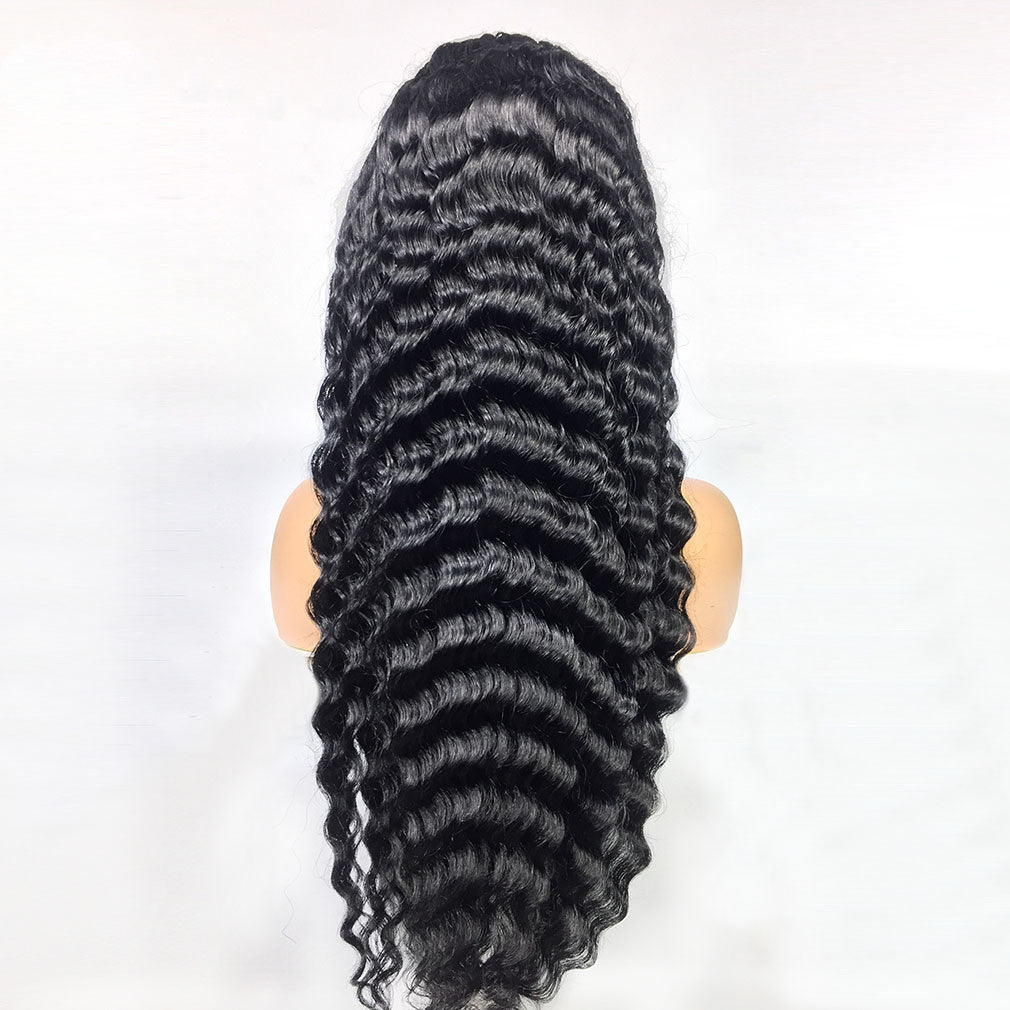 Human Hair Deep Wave Lace 13x4 28" 30"