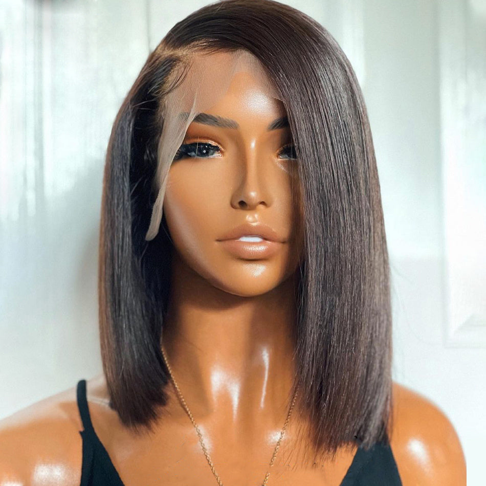 Brown Double Drawn Lace Frontal Wig