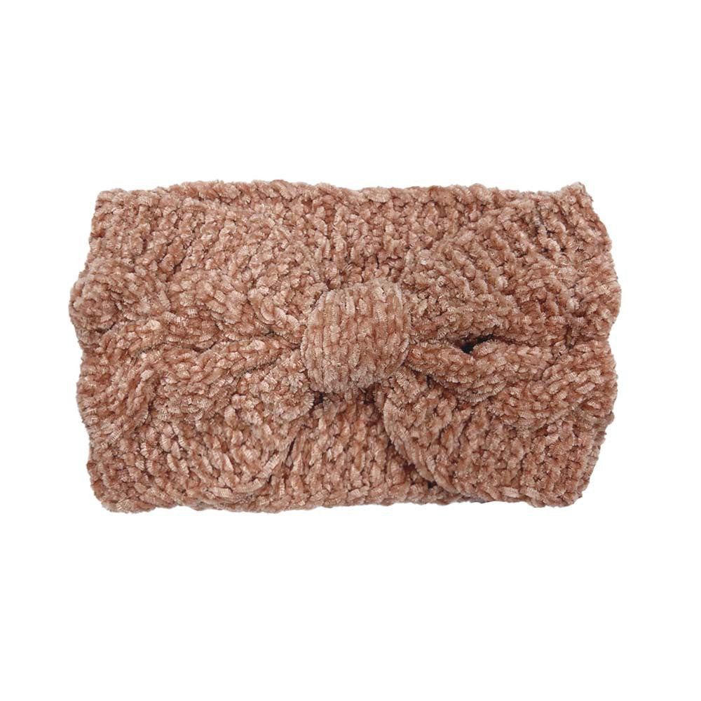 Twist Bow Knitted Hair Band