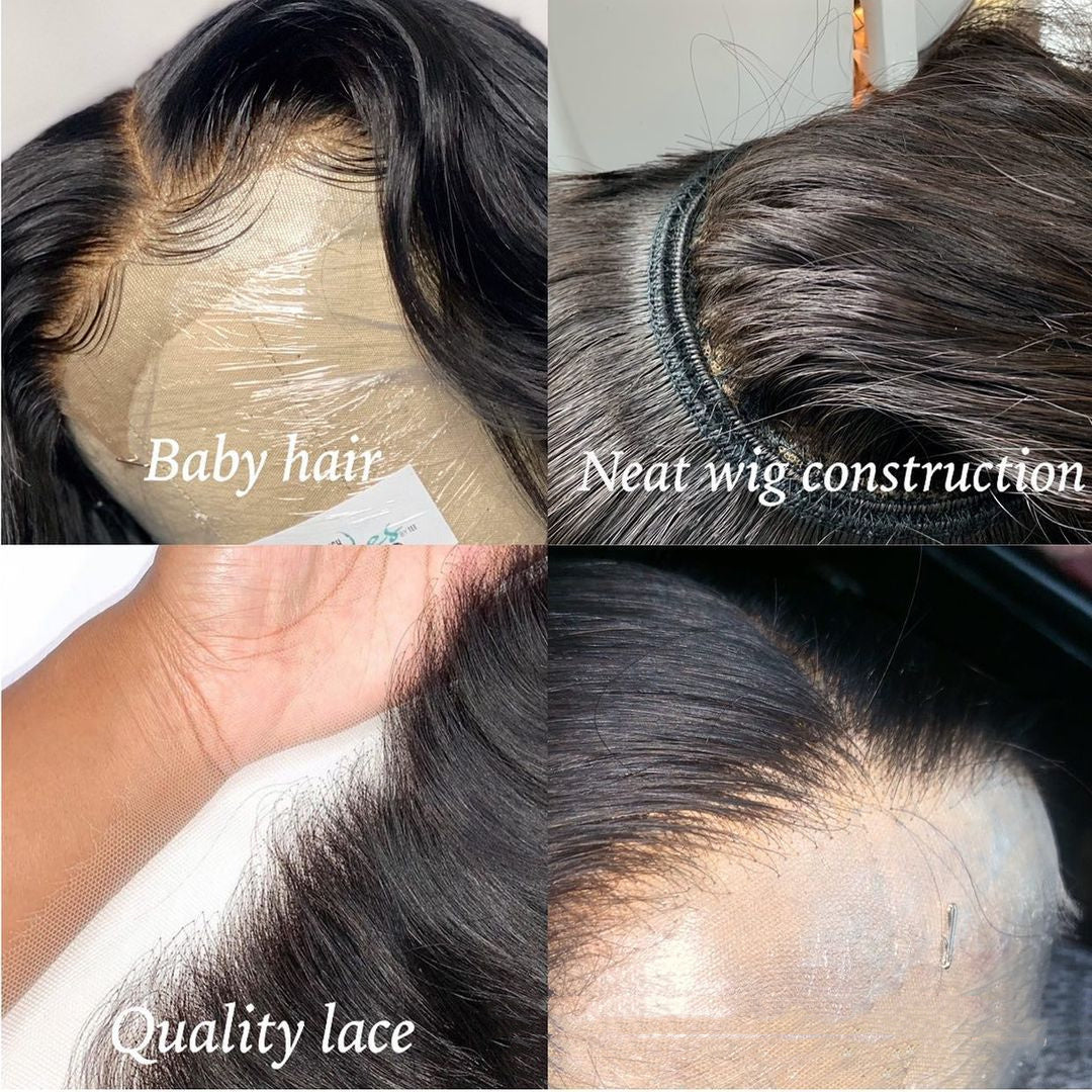 Body Wave Med Long Lace Front Wigs