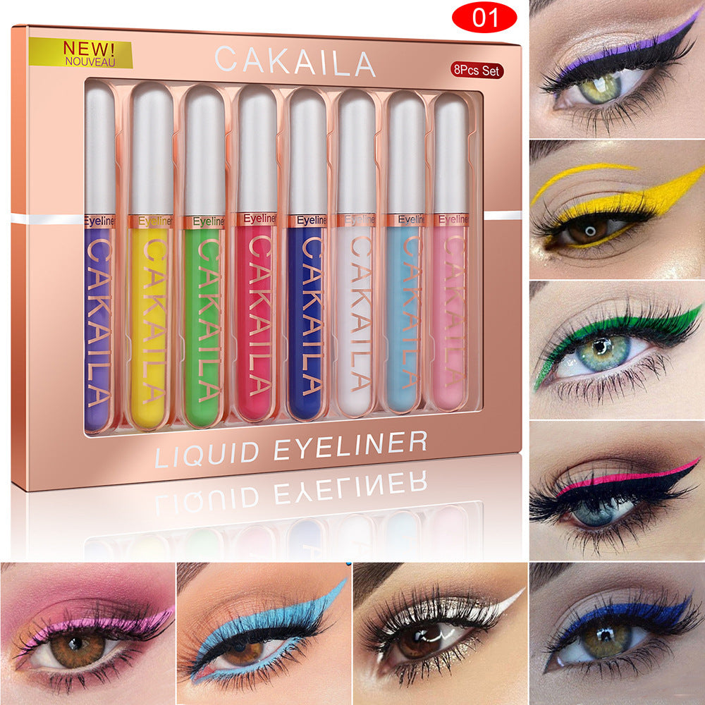 8color Liquid Eyeliner Set