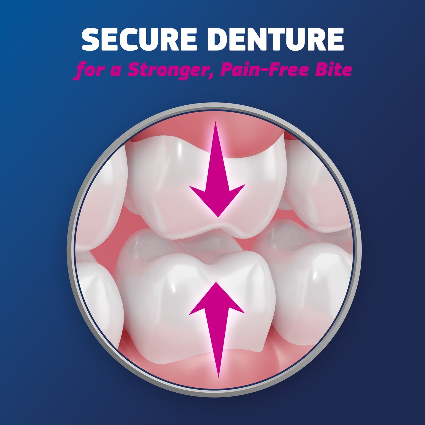 plus Gum Care Secure Denture Adhesive 2.0Oz