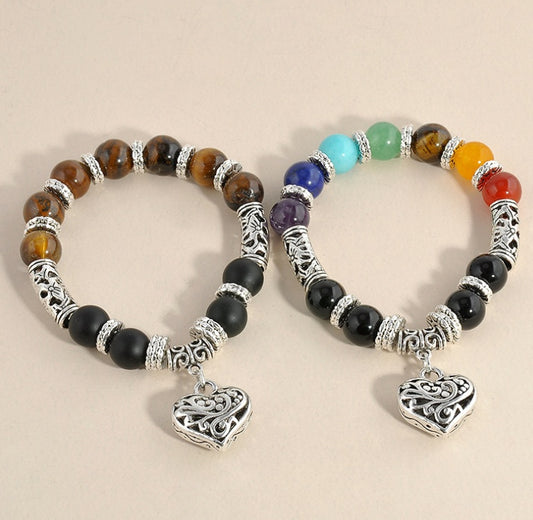 Natural Stones Beaded Bracelet