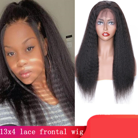 Yaki Kinky Straight Lace Frontal Wig