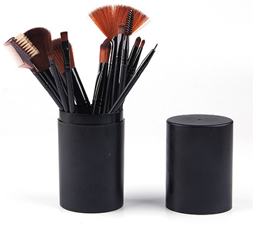 12Pc Makeup brush set