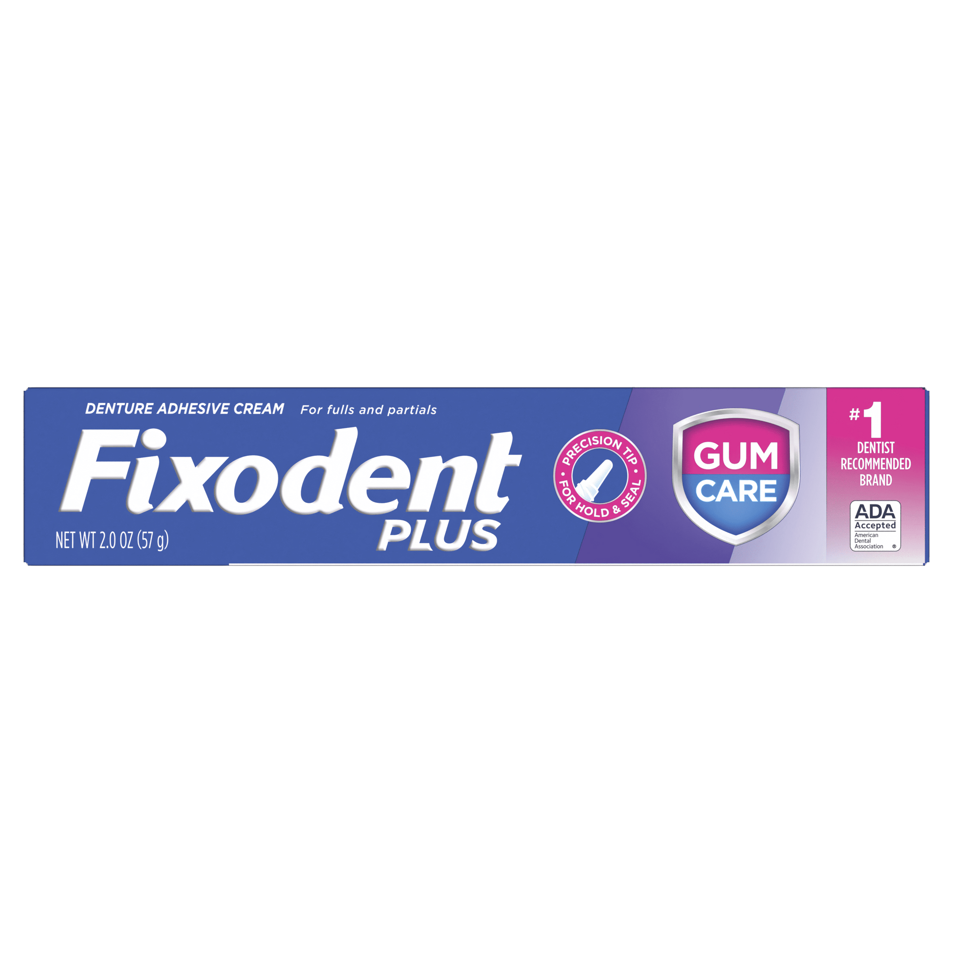 plus Gum Care Secure Denture Adhesive 2.0Oz