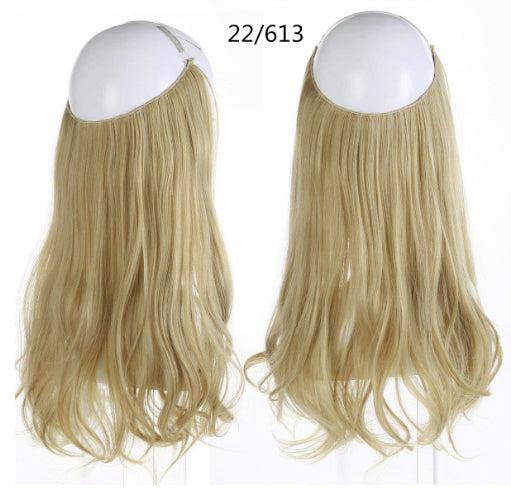 Fishing Line Long Curly Large Wave Wig